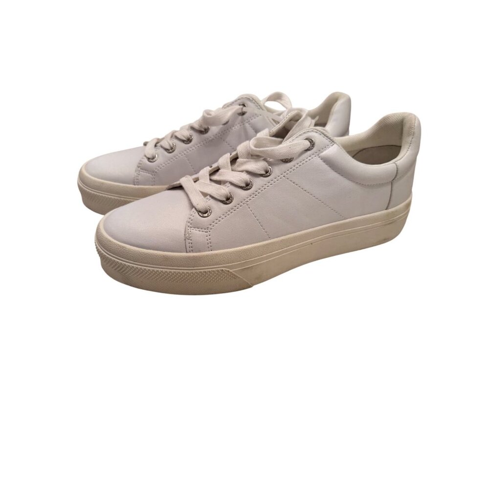 J /Slides Gilda Platform Sneaker SIze 7.5 Women's White Leather NWOB